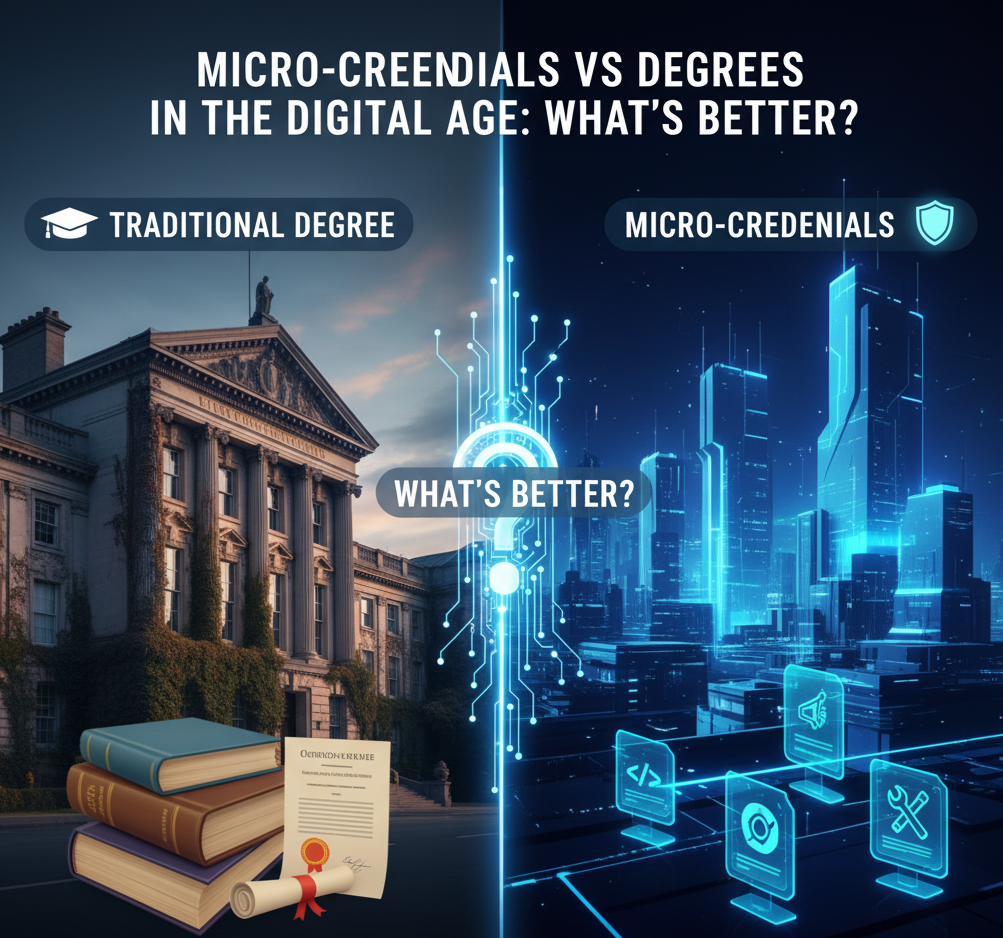 Micro-Credentials vs Degrees in the Digital Age What’s Better.